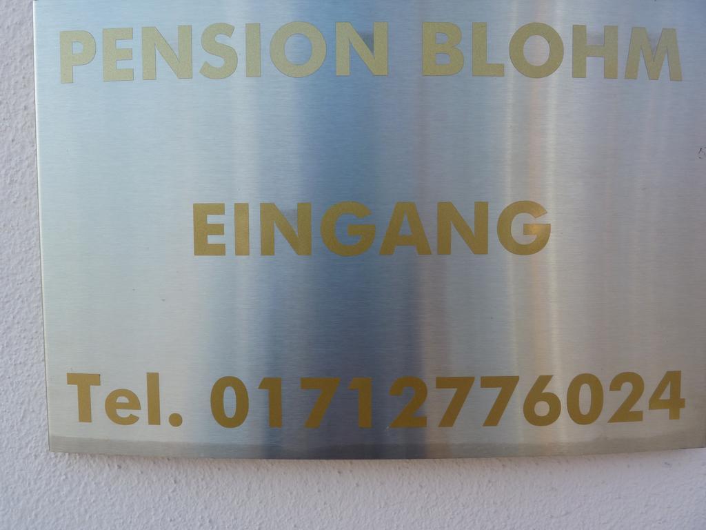 Cafe Und Pension Blohm Greifswald Ngoại thất bức ảnh